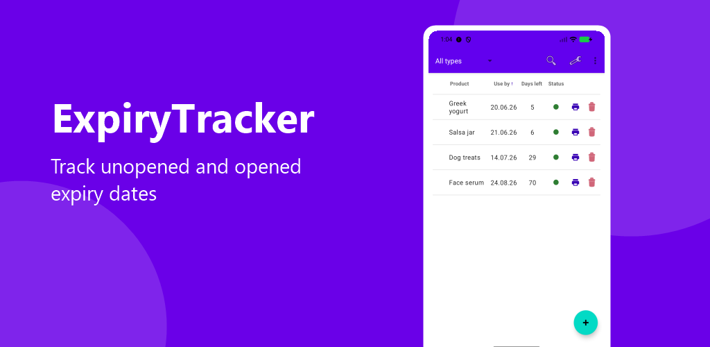 ExpiryTracker app preview