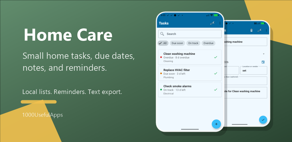 Home Care app preview